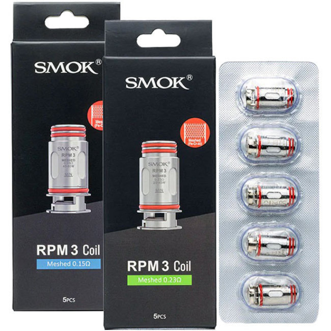 smok-rpm3-replacement-coils-5-pack.jpg Smoke SMOK RPM3 REPLACEMENT COILS 5 pcs - Image 1